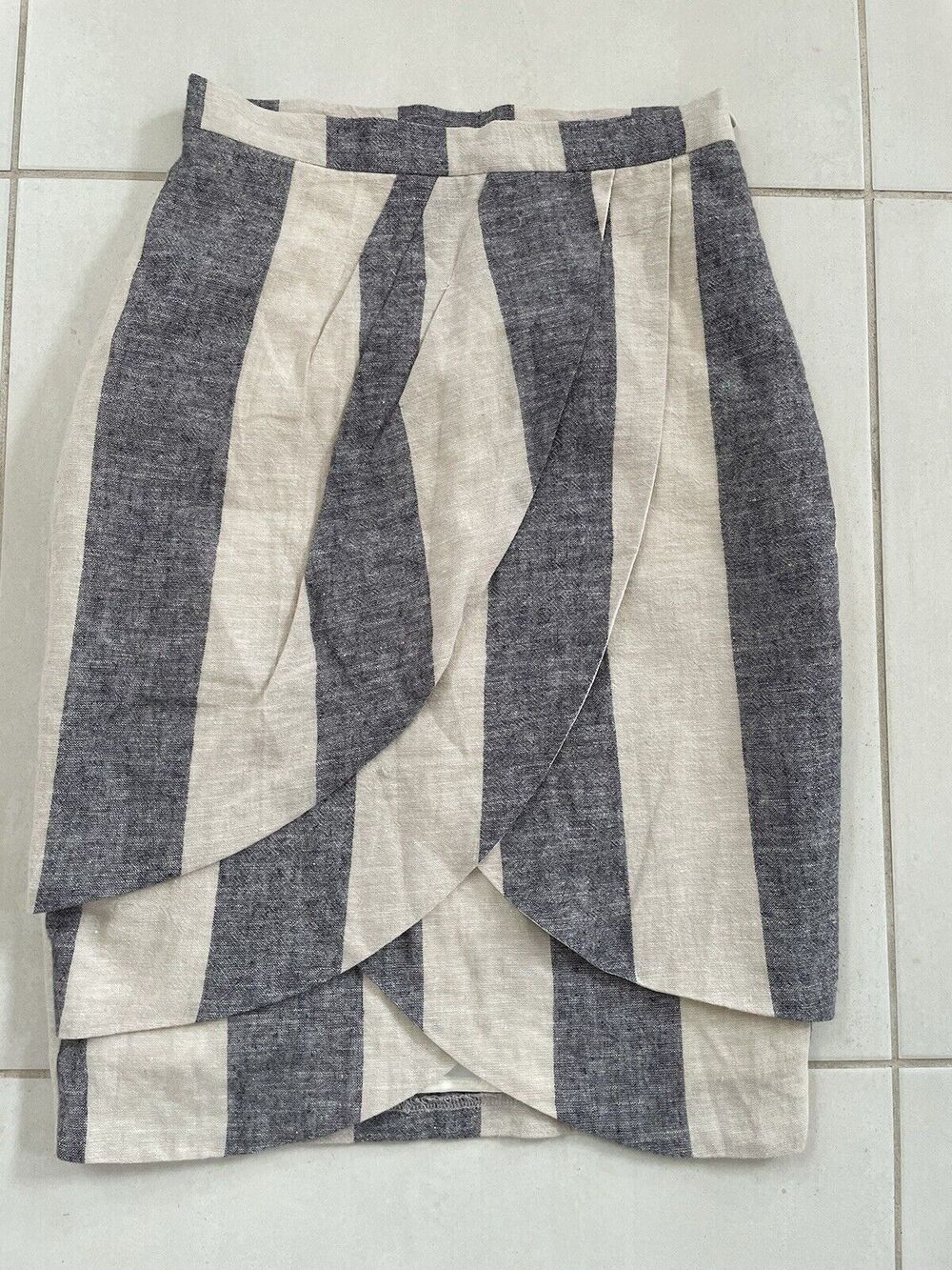Anthropologie Eva Franco Mini Skirt Stripe